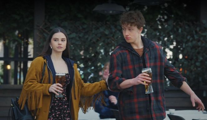 M jak miłość odc. 1878. Basia (Karina Woźniak), Kacper (Bartosz Ziewiec)