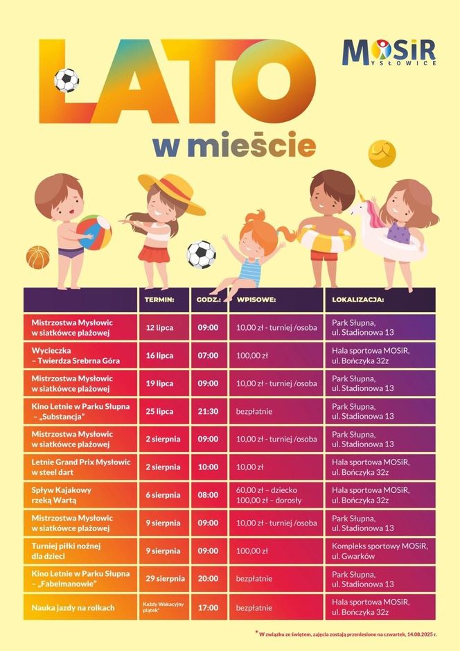 Kino plenerowe w Mysłowicach