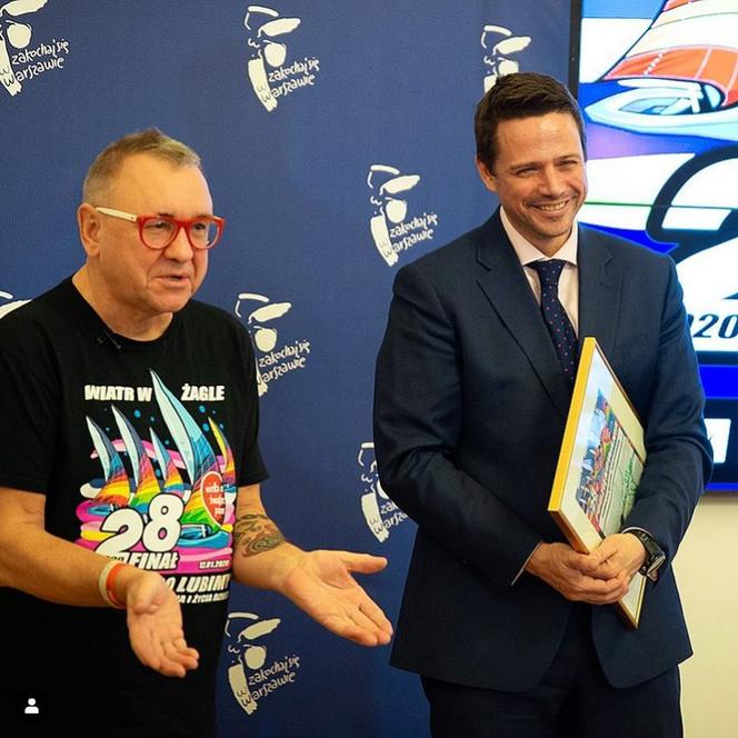 Rafał Trzaskowski wspiera WOŚP