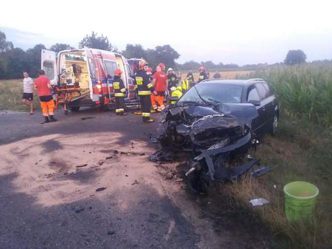 Poważny wypadek w Ruchocinie