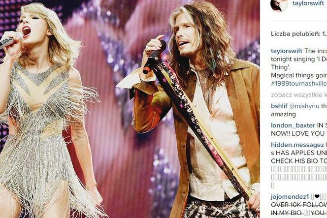 Taylor Swift i Steven Tyler