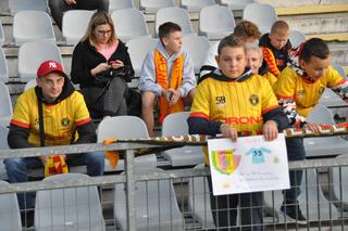 Kibice na meczu Korona Kielce - Warta Poznań