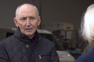 Na Wspólnej, odc. 3962: Danka (Lucyna Malec), szef Marka (Ryszard Kluge)