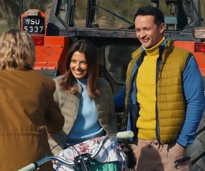 Barwy szczęścia odc. 3238. Mariusz (Rafał Cieszyński), Janka (Oliwia Drożdżyk), Kasia (Katarzyna Glinka)