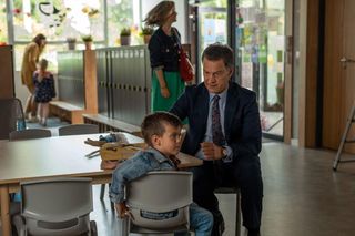 	Na dobre i na złe odc. 938. Andrzej Falkowicz (Michał Żebrowski), Edzio (Wiktor Leszczyński)