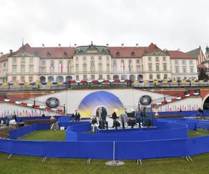 Tak wyglądają Arkady Kubickiego tuż przed przemówieniem Joe Bidena