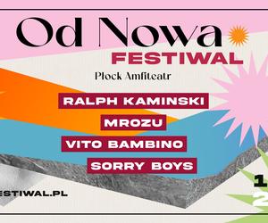 Od Nowa Festiwal w Płocku! Zagrają - Kaminski, Mrozu, Vito Bambino i Sorry Boys