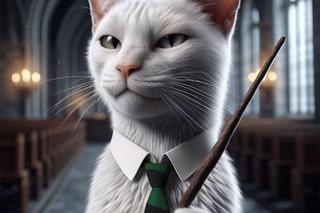 Postacie z Harry'ego Pottera jako koty