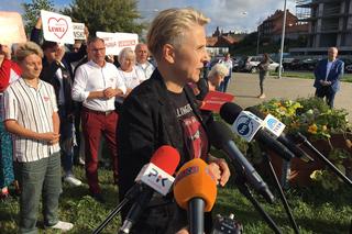 Lewica sadzi drzewa w Grudziądzu