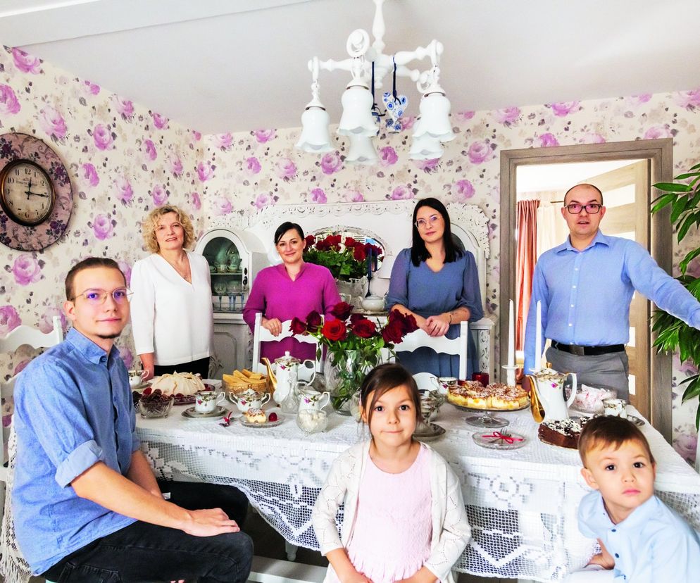 Z wizytą u florystystki Beaty – rodzinka w komplecie