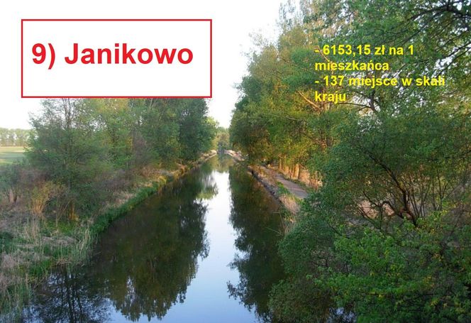Kujawsko-Pomorskie: Które miasteczko jest najbogatsze?