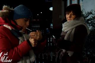 M  jak miłość odc. 1370. Magda (Anna Mucha), Wanda Budzyńska (Maria Rybarczyk)