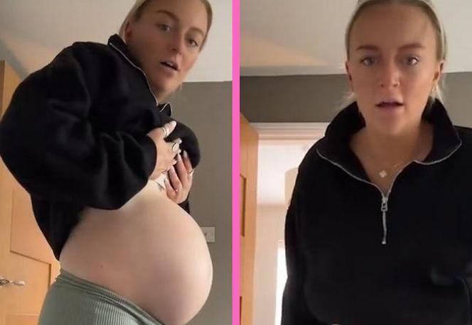 Tu nie ma już więcej miejsca na dziecko. 33. tydzień ciąży i już ma dość