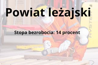 Tu na Podkarpaciu jest najwyższe bezrobocie