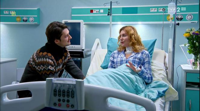 Barwy szczęścia, odc. 2035. Lidka (Emilia Warabida), Radek (Filip Kosior)