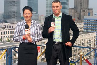 Agnieszka Rylik i Albert Sosnowski podczas nagrania DDTVN w 2007 roku 