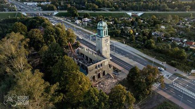 Rozbiórka kościoła św. Józefa Robotnika w Bytomiu