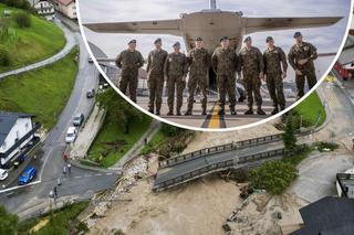 Wojsko Polskie pomaga walczącej ze skutkami powodzi Słowenii. Polscy żołnierze odbudują mosty i drogi