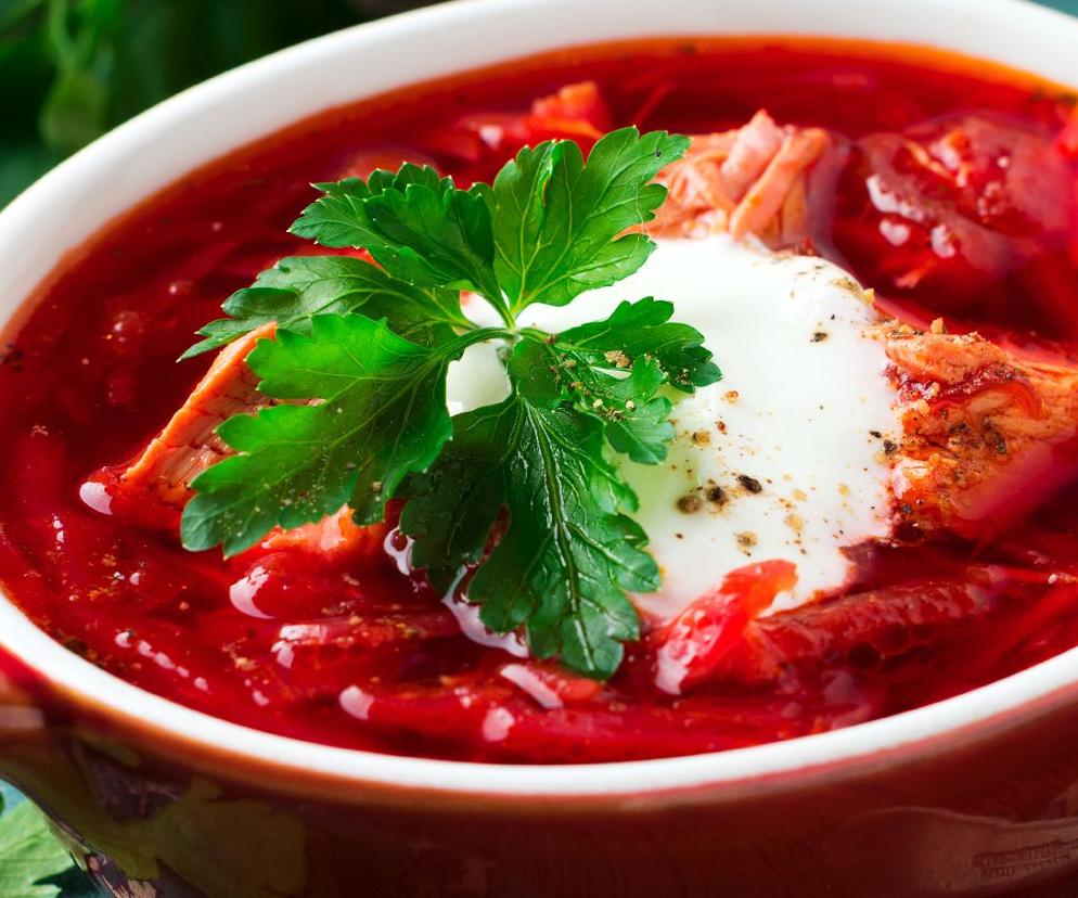 Purpurowa zupa Magdy Gessler - syci, rozgrzewa i pozwala wykorzystać resztki