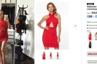 Maffashion w BARDZO seksownej czerwonej sukience. Wiemy, gdzie ją kupić!
