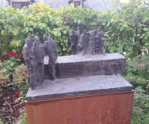 Ogród za kościołem św. Józefa w Krakowie