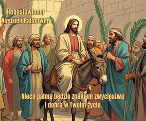 religijne kartki na Niedzielę Palmową