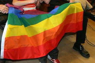 Homoseksualizm. Flaga gejów