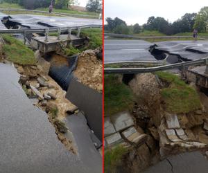 Nawałnica nad Świętokrzyskiem! Oto, co zrobiła z drogą wojewódzką. Tylko w jednym powiecie ponad 220 interwencji [ZDJĘCIA]