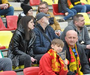 Korona Kielce - Jagiellonia Białystok. Zółto-czerwone derby w obiektywie