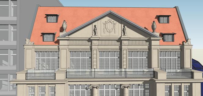 Kamienica Siemensa w Łodzi. Rewitalizacja. Zdjęcia detali architektonicznych