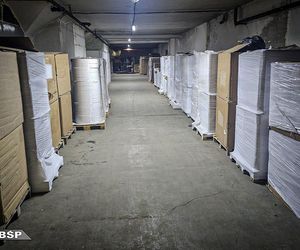 Nielegalna fabryka papierosów rozbita