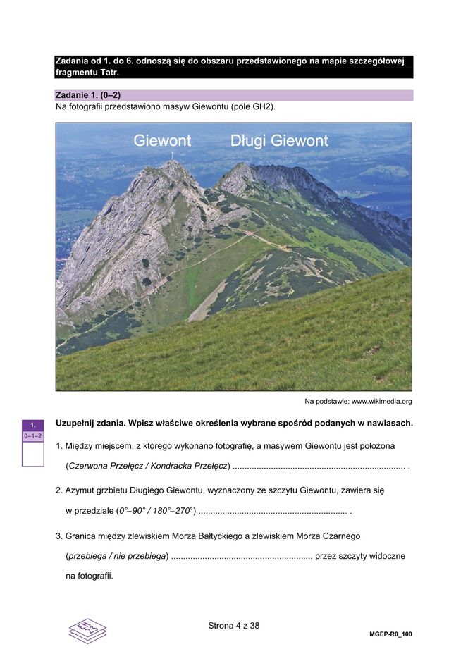 Matura 2025 geografia - odpowiedzi, arkusz CKE  15.05.2025 - Formuła 2023	