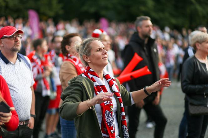 Polska - Brazylia: kibice w Strefie Kibica w Katowicach