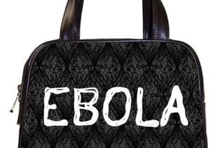 Moda na ebolę! Koszulki, torby i świeczki z napisem ebola są hitem!