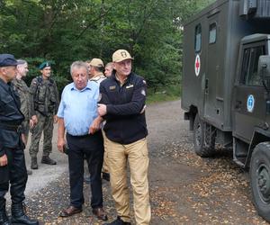 Wypadek w pobliżu Konotopu  - autobus z tirem 