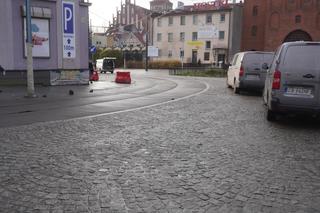 Inwestycja tramwajowa niemal na ukończeniu. Zobacz, jak wyglądają prace w centrum Olsztyna [ZDJĘCIA]