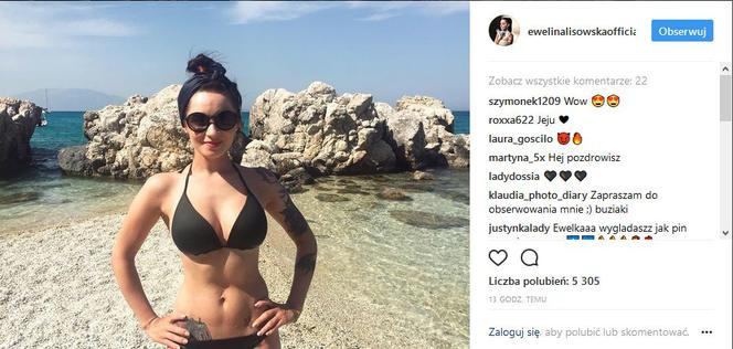 Ewelina Lisowska w bikini