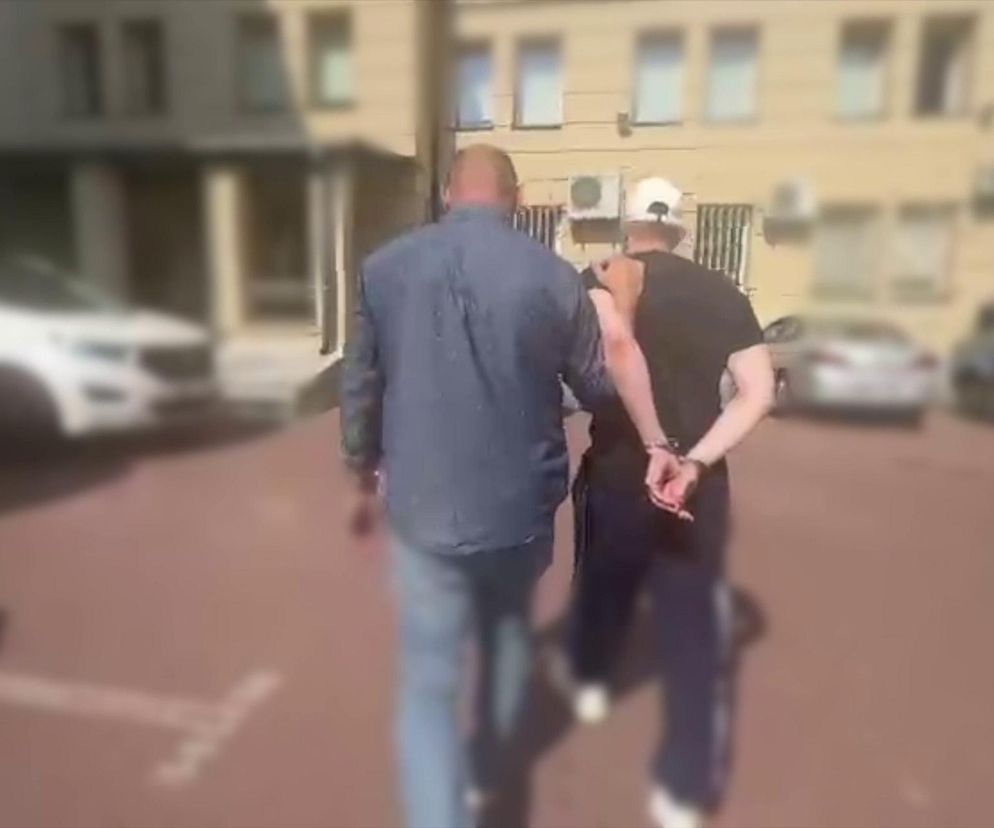 Białoruski gangster wpadł w Warszawie! Za handel bronią szukała go cała Europa