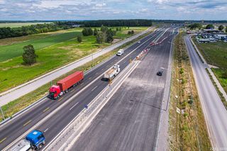 Budowa S7 Płońsk - Czosnów, odcinek od węzła Modlin do węzła Czosnów