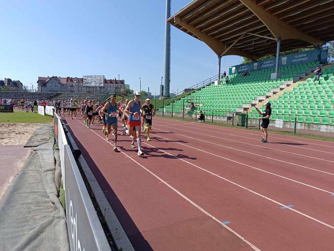 Tak było na starcie X Półmaratonu z Grudziądza do Rulewa