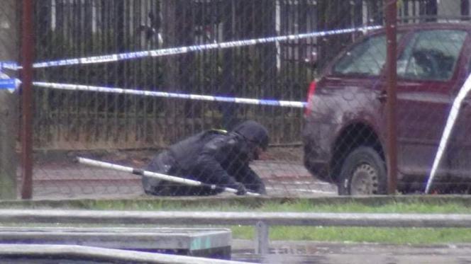 Wielka akcja służb w Otwocku. Ktoś podłożył bombę pod komisariatem?