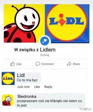 Zacięta walka Biedronki i Lidla trwa. Memy o dyskontach zalały internet. Pękniesz ze śmiechu!