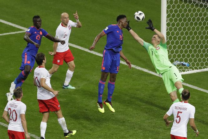 Grupa H: Polska-Kolumbia 0:3. Yerry Mina