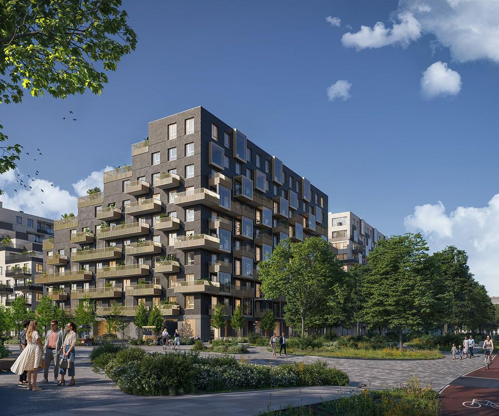Modern Mokotów - wizualizacje osiedla