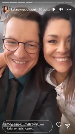 M jak miłość. Katarzyna Cichopek (Kinga), Marcin Mroczek (Piotrek)