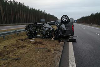 Po wypadku zablokowana S7 w kierunku Ostródy! Jedna osoba trafiła do szpitala [ZDJĘCIA]