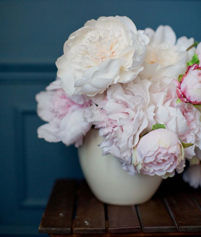 Bladoróżowe peonie