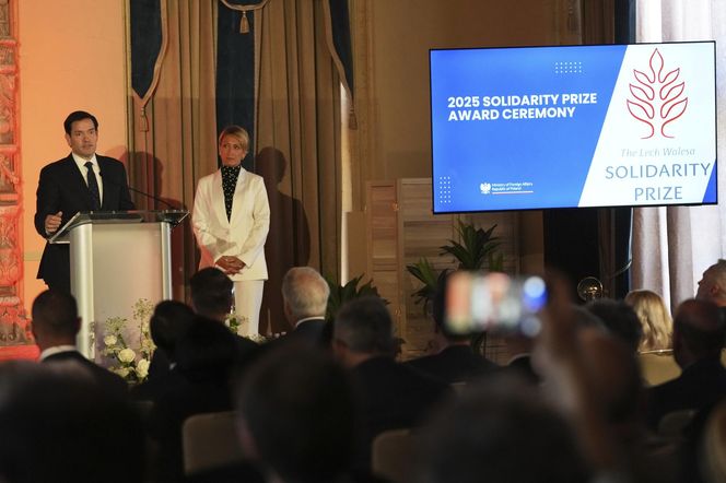 Anna Kalczyńska w USA z Radosławem Sikorskim i Marco Rubio