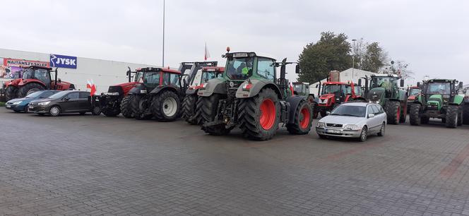 Protest rolników w Iławie 21.10.2020