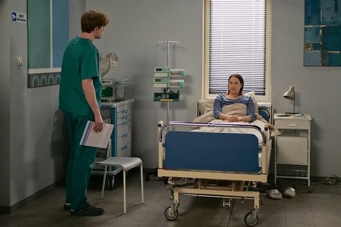 Pierwsza miłość, odcinek 3966: Julita (Dagmara Bryzek), Radek (Karol Biskup)